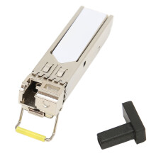 Hot-Swappable BiDi SFP Transceiver for 10KM Fiber Links, 1.25Gbps Singlemode LC Module with Digital Diagnostic Monitoring and SFP MSA Compliance