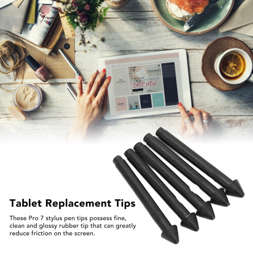 Accurate Fine 2H Black Stylus Replacement Tips for Pro 7 6 5 4 Models 2
