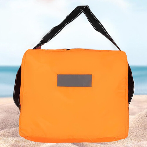 Boating Throwable Flotation Device Buoyancy Cushion With Strap Reflective Strip Waterproof Design Kayaking Rafting 2