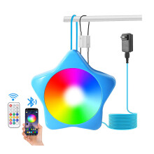 Suspended Swimming Pool Light Bluetooth AppControlled RGB Color, 20W Waterproof Pool Light Remote Dimming