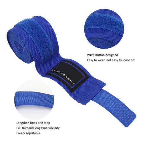 Ein Paar blaue elastische 2