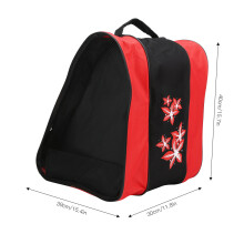 3-lagiger Rollschuh-Rucksack aus Nylon mit einer