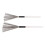 Steel Wire Drum Brush Kit with Maple Handle – White Percussion Tool Set 1