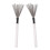 Steel Wire Drum Brush Kit with Maple Handle – White Percussion Tool Set 9