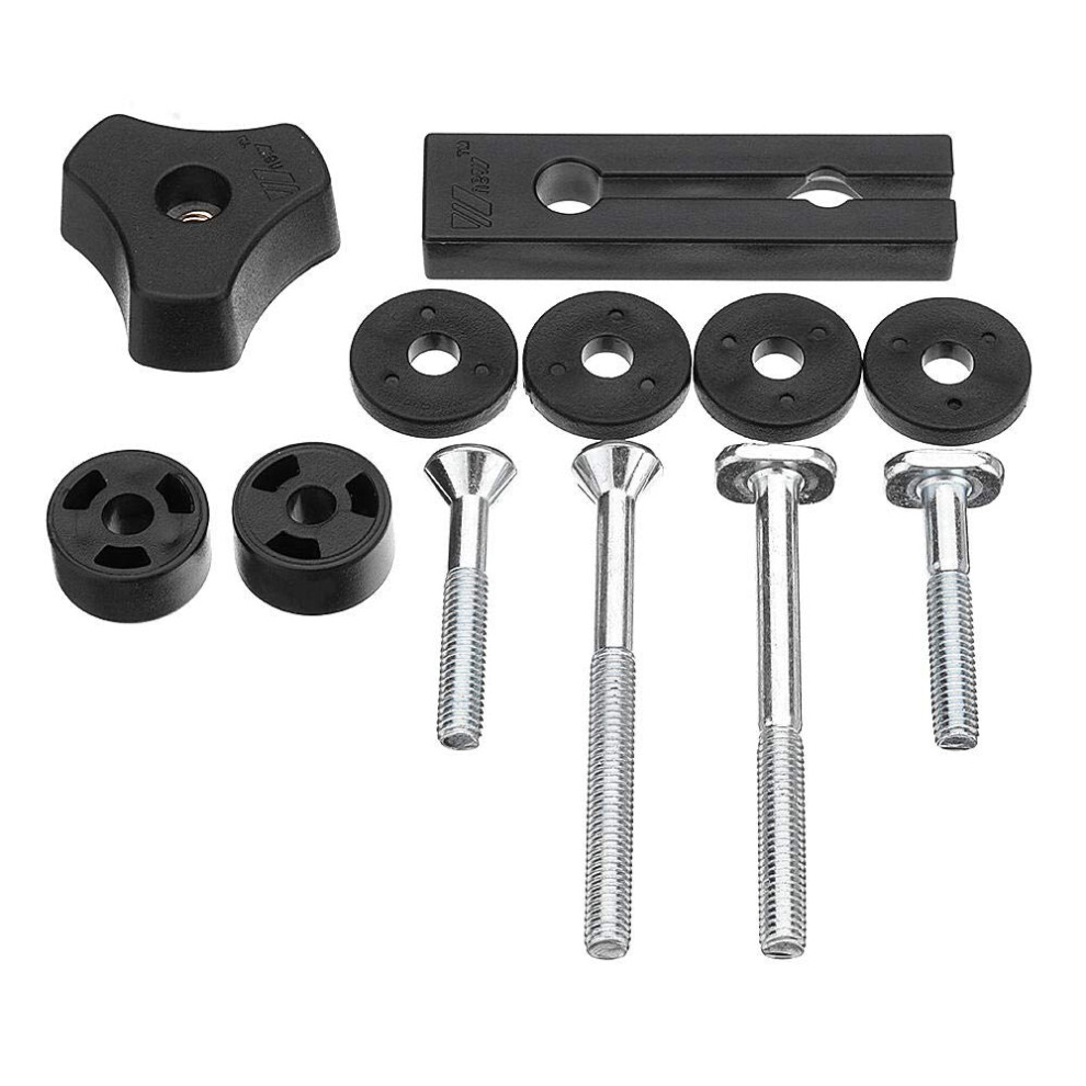 Ttrack Clamp Adjustable Woodworking Hold Down For Workbench Tslot Tracks With Hand Knob Nut 9199774965088