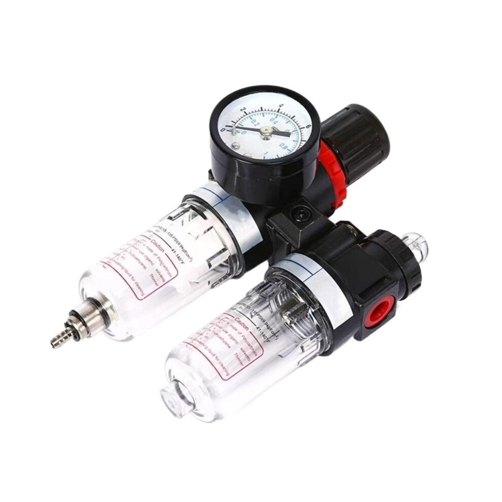 Pneumatic Air Source Treatment Filter Regulator Lubricator With Gauge Frl Unit For Compressed Air 9382693098184