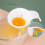 5Pcs Egg Yolk and Egg White Separator Silicone Gel Egg Egg White Shell Filter Baking Kitchen Supplies 2