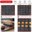 Silicon 30x40 cm Vändbar Tryckt Macaron Puff Bakmatta Non-Stick Bakverk Ugnstårta Perforerad Arkfoder 3
