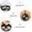 Non Stick Waffle Pan Multipurpose Frying Pan 4 Section Even Heating Non Stick Surface for Eggs Breakfast Induction 3