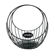 Kaffepåsehållare, Mugghållare för Disk, Kaffekapselorganisatör Kaffekoppskorg för Hem eller Kontor Kök Counter-A