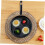 Non Stick Waffle Pan Multipurpose Frying Pan 4 Section Even Heating Non Stick Surface for Eggs Breakfast Induction 2