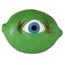 The All Seeing Fruit Resin Statue Simulation with Eyes  Sculpture Desktop Decor Home-B