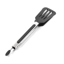 C RVS Siliconen Keukentang Bbq Clip Salade Koken Gereedschap Voedsel Serveertang Keukenapparaat Onderdelen