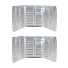 Kitchen Cooking Frying Oil Screen Cover Anti Splatter Shield Guard Aluminium Foil Scald Proof Board Protection,B