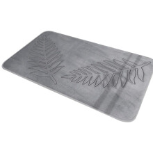 Memory Foam Bath Rugs Leaf Bath Mat Non-Slip Strong Water Absorbent Microfiber Bath Mat Rug Water Absorbent Bath Rugs C