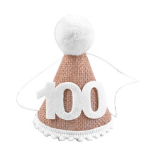 Mütze Baby-Geburtstagsparty-Mütze Halbe Jahre Kinder-Babyparty-Mütze Geburtstags-Stirnband-Dekoration C