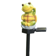 Résine Solaire Maison Lumière Extérieure Étanche LED Dessin Animé Prise de Terre Lumière Jardin Décoration Pelouse Paysage Lampe, B