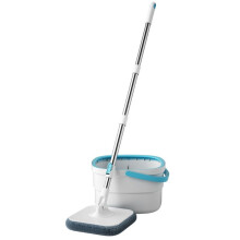 Microfiber Lazy Ingen Handtvätt Golv Flytande Moppar Hushållsrengöringsverktyg Rent Vatten Avloppsavskiljning med Hink