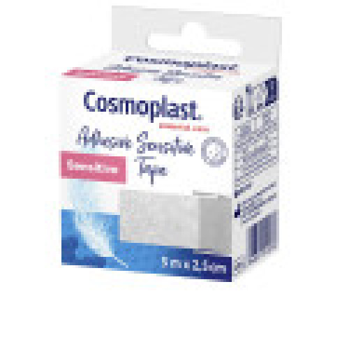 Ruban adhésif sensible COSMOPLAST 5 m x 2,5 cm