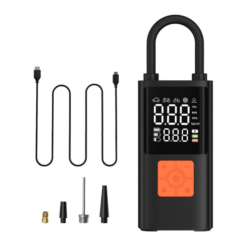 Car Air Compressor Electric Tire Inflator For Motorcycle And Bicycle Tires Cordless Portable Air Pump For Inflatables 9347817510096