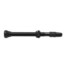 Black 60mm Presta Valve Stem in Aluminum Alloy for MTB Tubeless System
