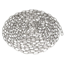 Stainless Steel 304 Hardened Proof Coil Chain 5m Length 1.5mm Thickness Zinc Plated