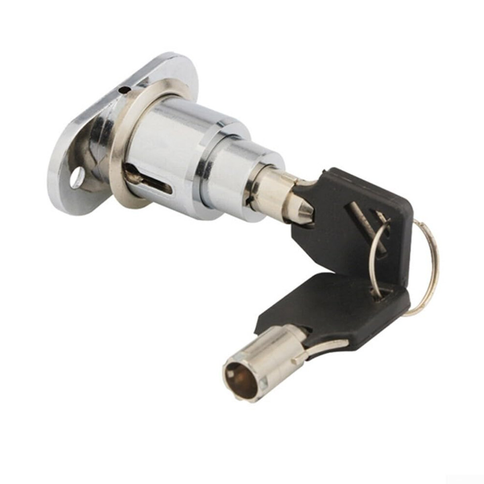 Zinc Alloy Tubular Cabinet Push Lock For Toolbox Locker Drawer Showcase Security Easy Installation Compact Design 9199774967594