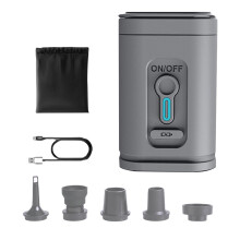 Portable Air Pump Electric Air Compressor USB Rechargeable Inflator for Mattress and Pool Floats