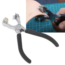 French Angled Chisel Punch Pliers Stainless Steel Leather Hole Punch 22mm