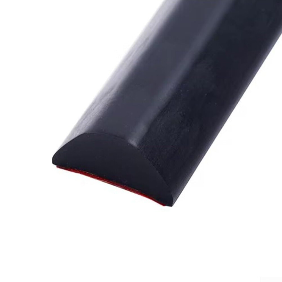 100Cm Silicone Shower Waterproof Barrier Strip For Wet Room Floor, Collapsible Design, Black 9189345542619