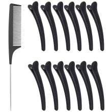 Salon Hair Styling Clips, Duckbill Clips for Easy Sectioning, Alligator Clips with Strong Hold for Cutting and Coloring, Hair Styling Sectioning