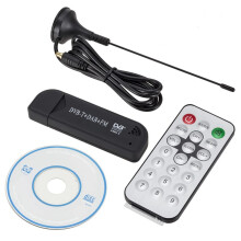 USB2.0 Digital DVBT SDRFM TV Tuner Receiver SDR TV Stick RTL2832U FC0012 Windows Linux Compatible