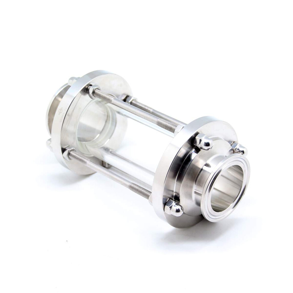 1.5' Ss304 Inline Sight Glass With Clamp End, Sanitary Straight Sight Glass, Triclamp 1.5 Inch 9199774968829