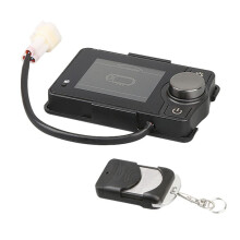 LCD Monitor Remote Control 12V/24V Air Heater Automotives Parking Controller with Remote Control
