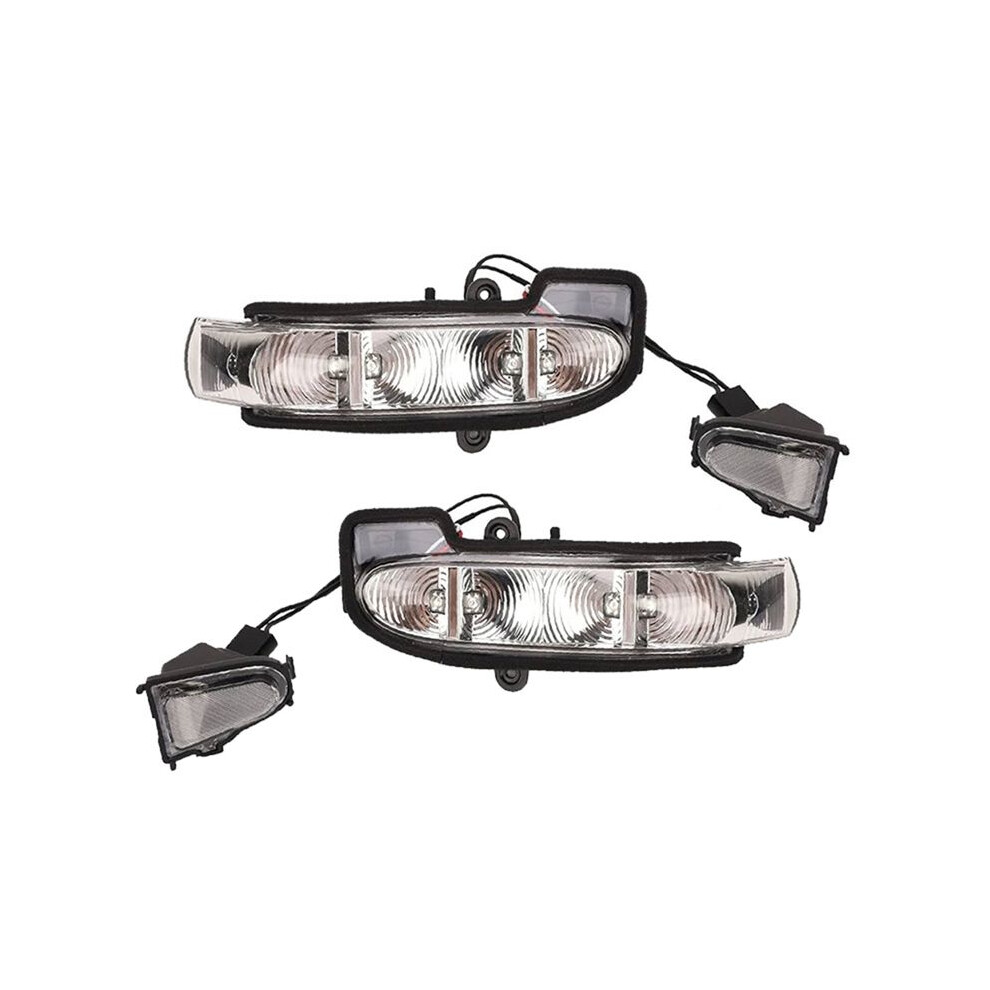 1Pair Rear View Mirror Turn Signal Lights For E G Class W463 W211 S211 A2038201321 A2038201421 Indicator Lamp 6033112455837