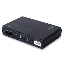 Mini Portable UPS 5V 9V 12V Uninterruptible Power Supply Multipurpose Battery Backup Compact Size