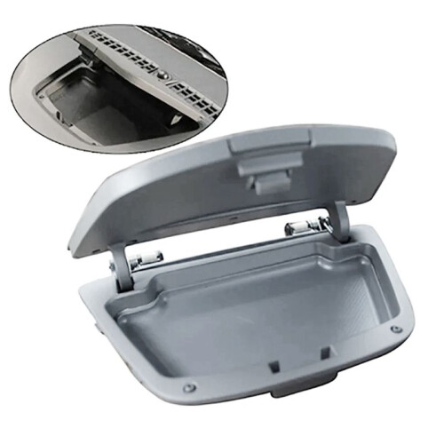 Car Dashboard Central Control Storage Box Cover Accessories for  Cruze 2010-2015 Black 2