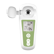 Rechargeable Digital Sugar Refractometer LCD Display Fruits Beverages Honey 055% Brix 0.2% Accuracy