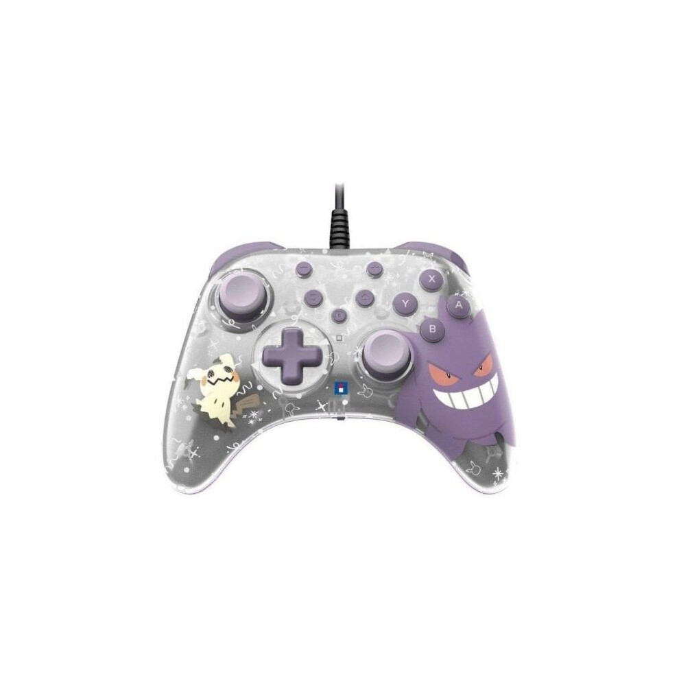 HORI Horipad Turbo Gengar und Mimigma (Switch, Switch 2, Switch OLED), Gaming Controller, Schwarz, Violett, Mehrfarbig - Bild 3