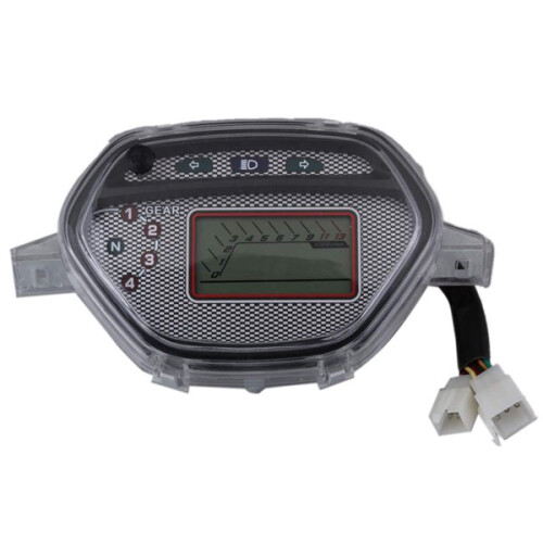 7 Colors Backlight LCD Speedometer Pnp DIGITAL METER Alpha for  Wave 100 Old/Ex5 Class/Wave Alpha 110 CX CD