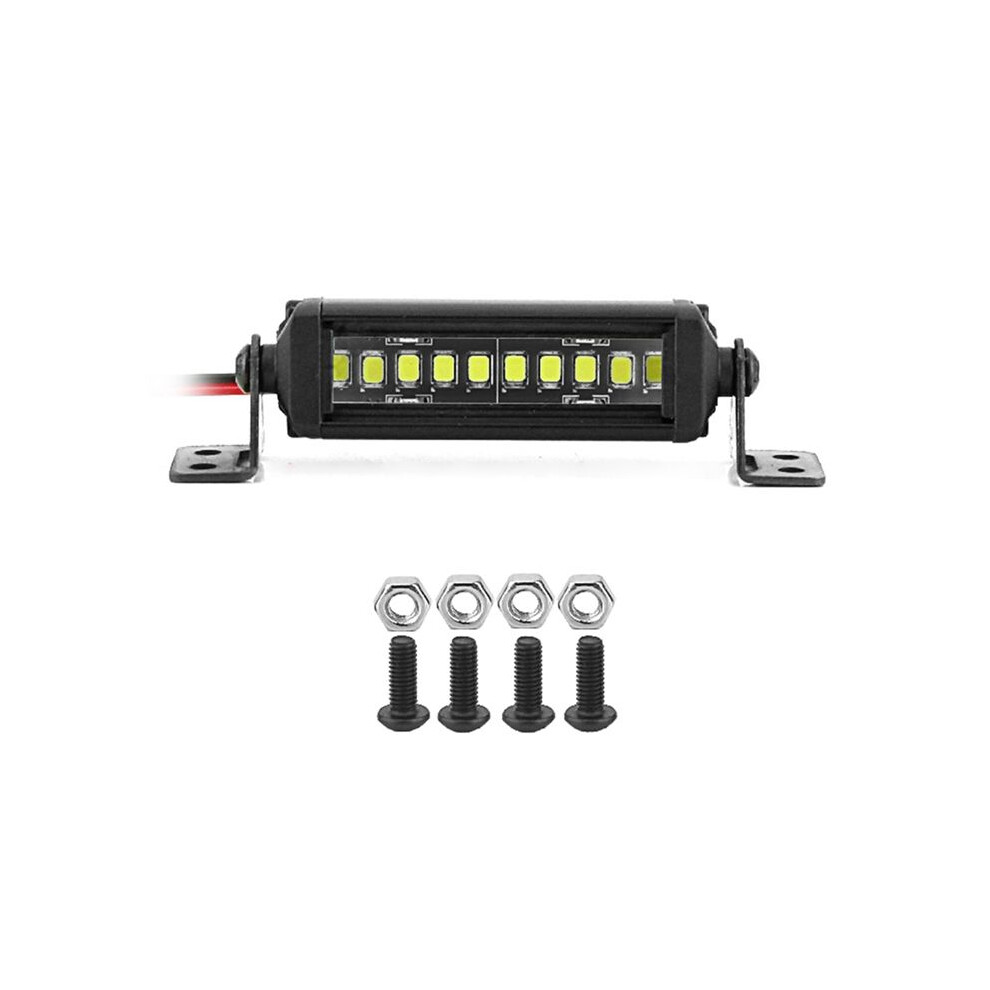 Rc Car Roof Lamp 24 36 Led Bar For 1/10 Rc Crawler Axial Scx10 90046/47 Scx24 D90 Trx4 Body, E Light 6032945073355