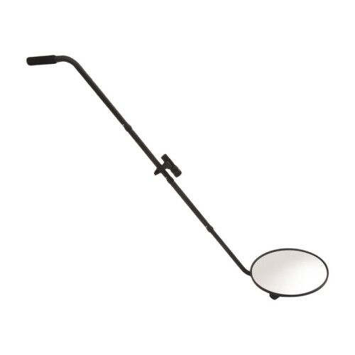 Undercarriage Inspection Mirror,Magnifying Under Vehicle Inspection Security Mirror Waterproof Foldable Adjustable Angle