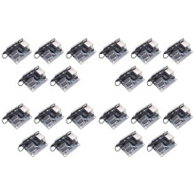 20X per Scheda di Sviluppo Orange Pi Zero LTS 512MB + Custodia Bianca Protettiva, Set  Scheda Singola Open Source H3 Quad Core