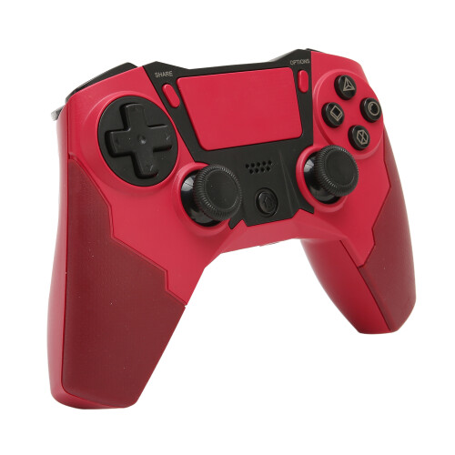Χειριστήριο παιχνιδιών συμβατό με PS4, με διπλούς κινητήρες κραδασμών, 2