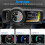 Car HUD Multifunction   Display OBD+GPS  Speedometer Car Gauge Alarm System A600 4