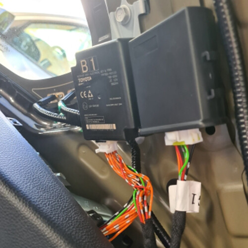 Bil TPMS DäCktrycksöVervakningssystem Digital LCD Dash Board Display för  Rav4 2019 2020 Xa50 2