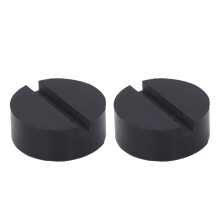 2Pcs Rubber Jack Pad Adapter 60x23mm Slotted Universal for Vehicle Lift Stand