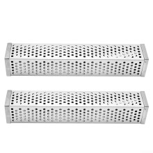 Smoker Tube for Grill, 2 Stainless Steel BBQ Smoke Tubes with MultiHole Design for Rich Flavor
