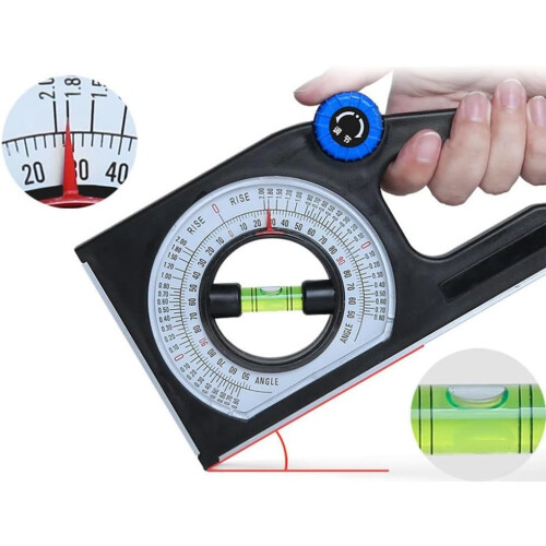 140 Degree  Angle Meter Ergonomic Handle For Construction Carpentry Masonry Incline Protractor Slope Measuring Tool 1