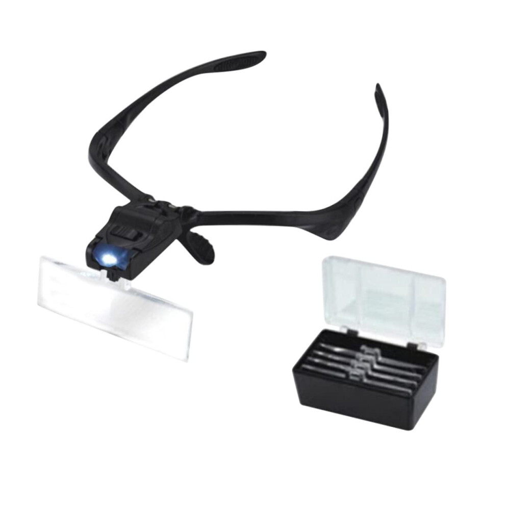 Bright Led Light For Eyelash Extensions Makeup Magnifier Forehead Amplifier Forehead Magnifier Lash Extensions Tool